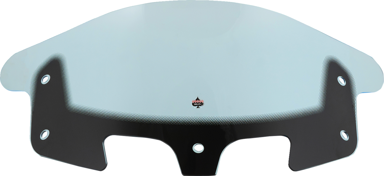 Klock Werks Ice Flare® Windshield - 10" - Blue Ice - '14-'26 Indian