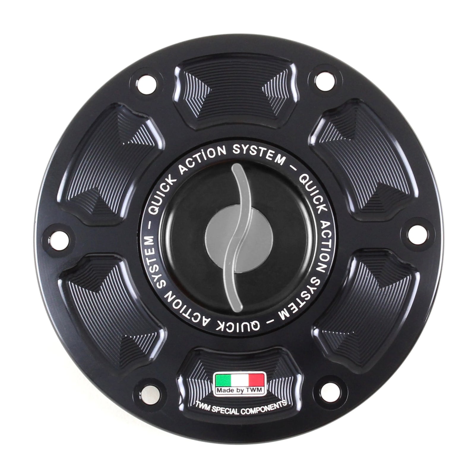 TWM Quick Action CNC Aluminum Gas Cap For Ducati - TDPR.08