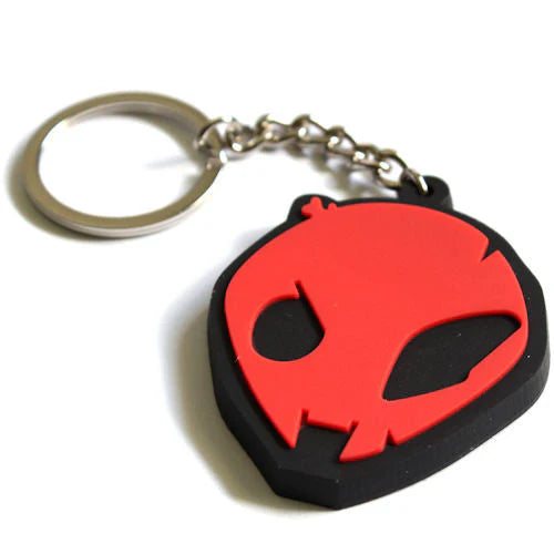 SBR S1000RR Alien Head Key Chain - Red / 09-14