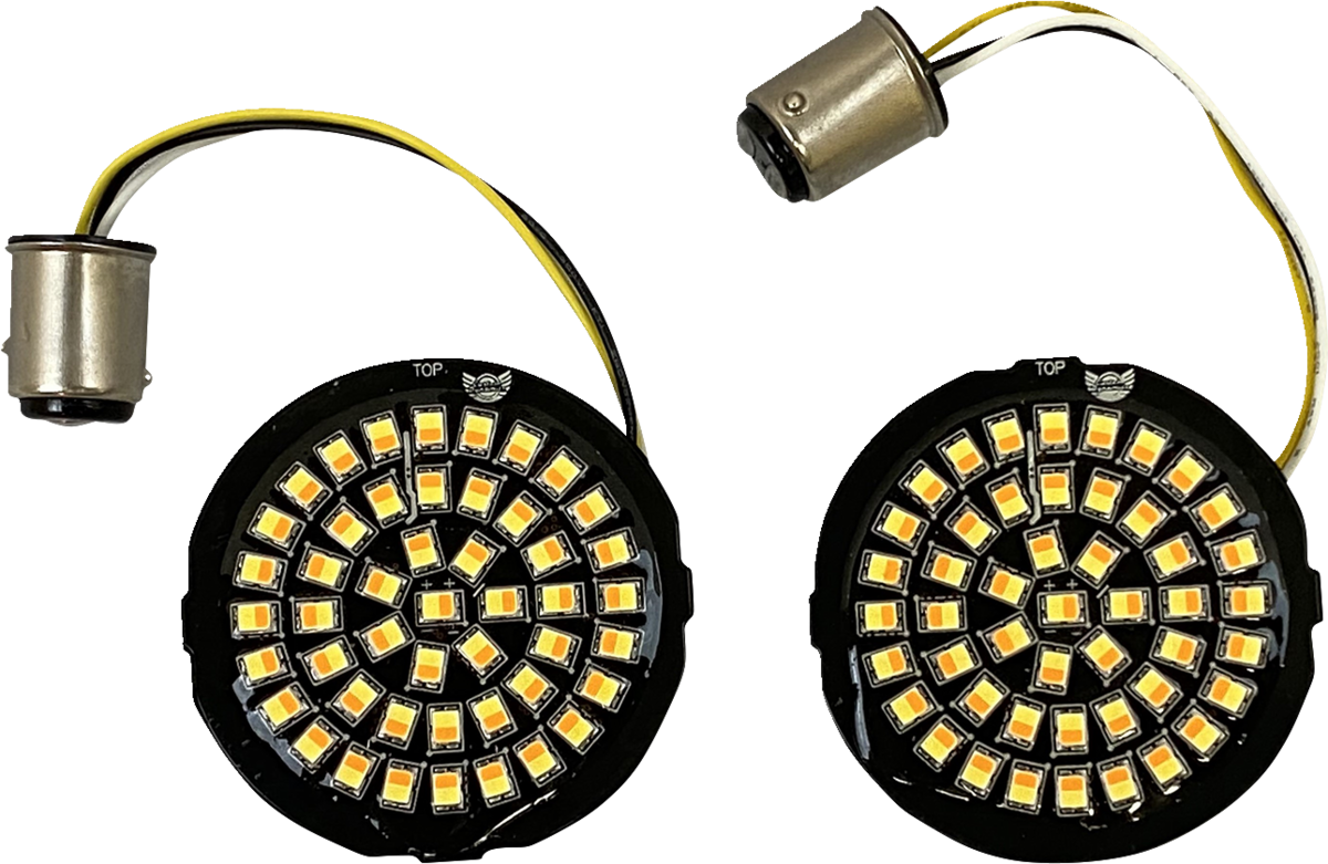 Custom Dynamics Amber/White LED Turn Signal Inserts