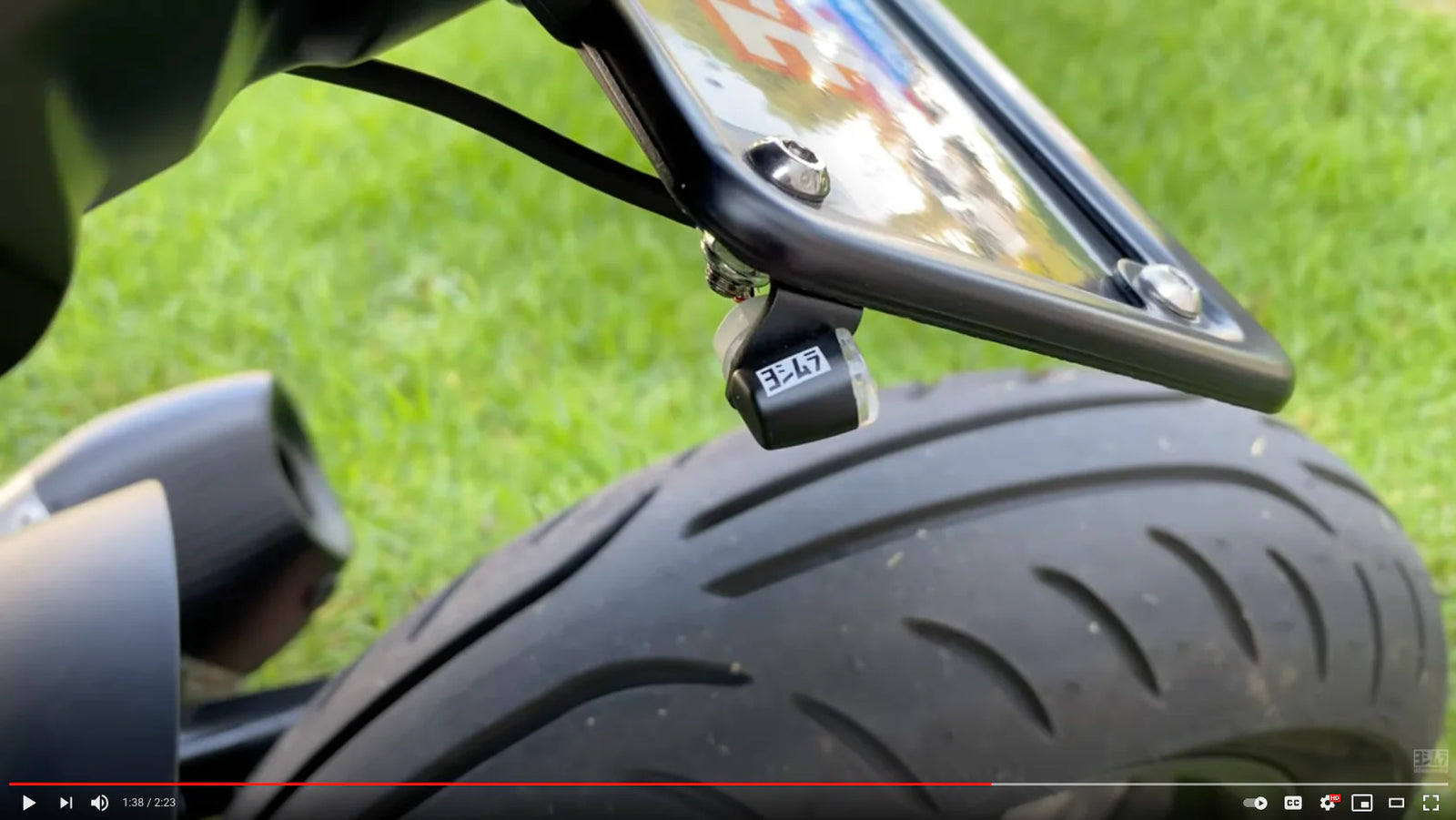 Yoshimura Universal Micro LED Turn Signal Bracket