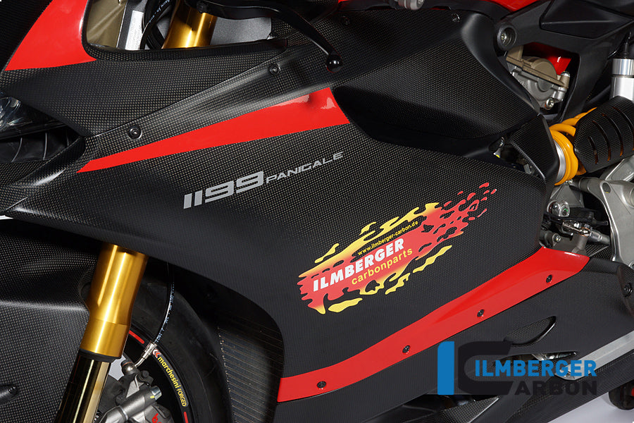 Ilmberger Carbon Fairing Side Panel Left Street Carbon