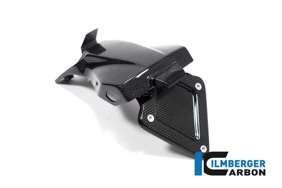 Ilmberger Carbon License Plate Holder Short Streetfighter V2 / V4 Ducati Panigale V4 / V4 S / V4 R - Gloss