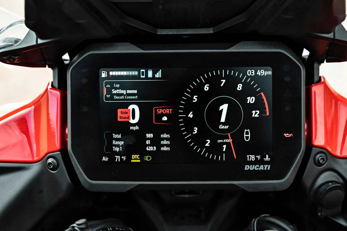 Shieldotron Ducati Multistrada V4 Instrument Cluster Screen Protector - ULTRA CLEAR