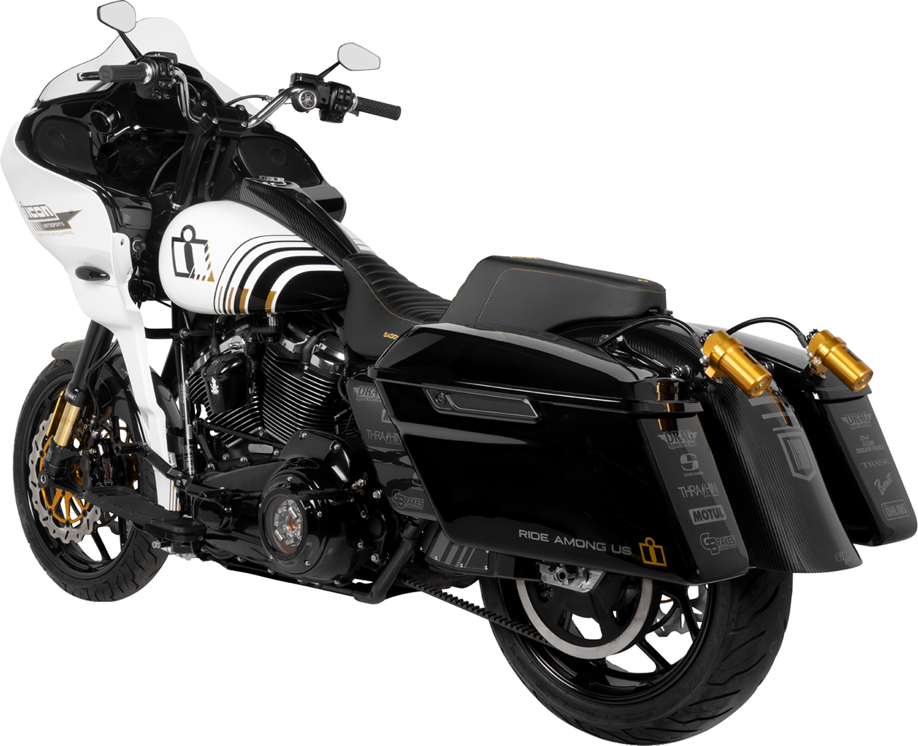 Saddlemen Carbon Fiber Rear Fender