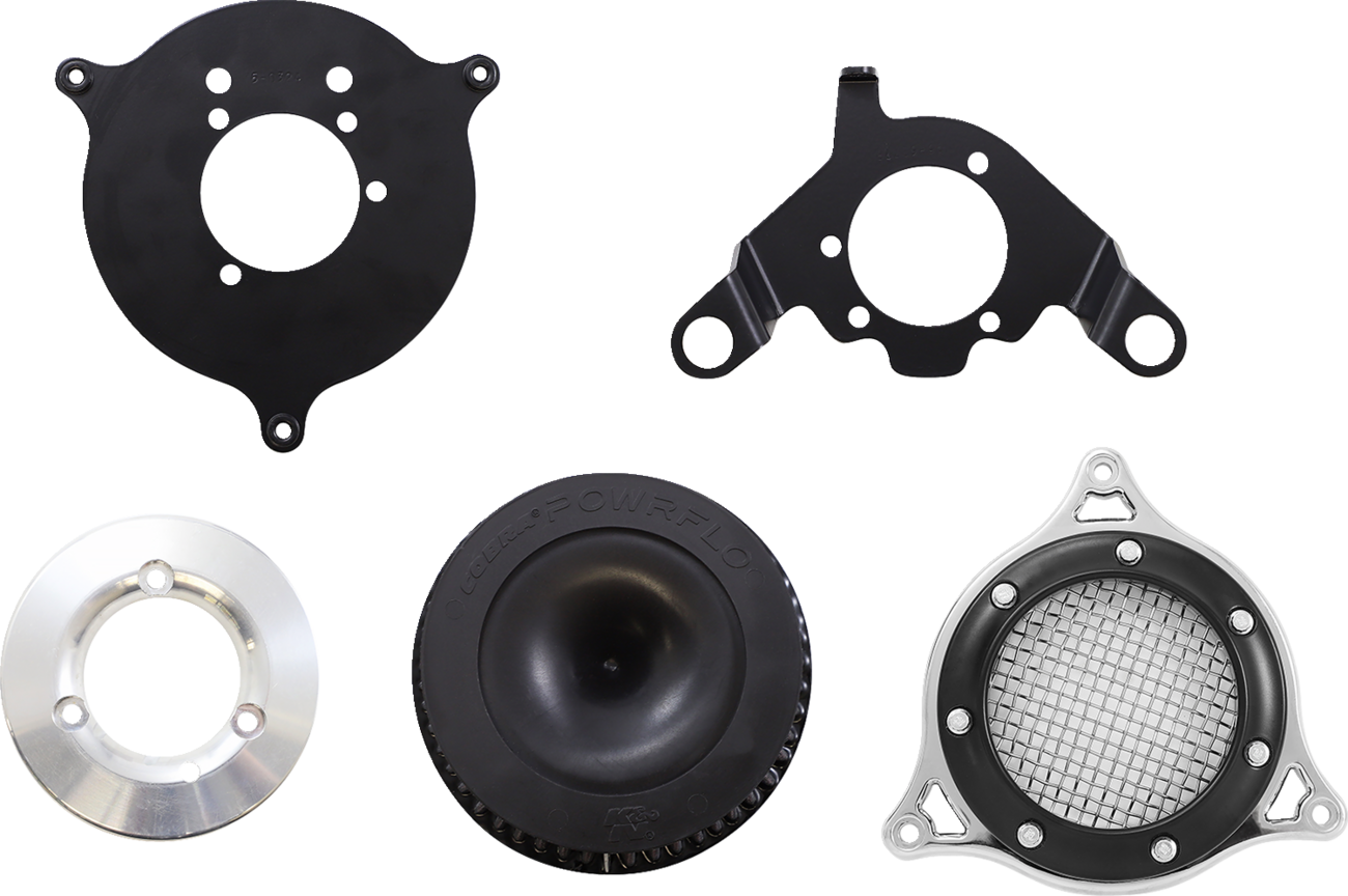 Cobra RPT Air Intake Kit - Black/Chrome