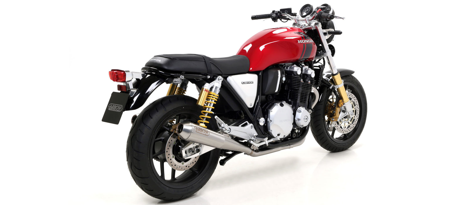 Arrow 71862PRI Nichrom Pro-Racing Slip Ons (Right & Left)