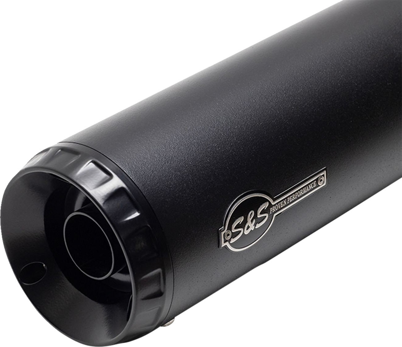 S&S Cycle 2-Into-1 Grand National Exhaust System - Black - Race Only