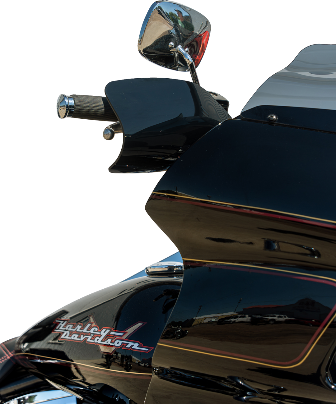 Klock Werks Flare® Handguards - '23-'25 Harley-Davidson - Black