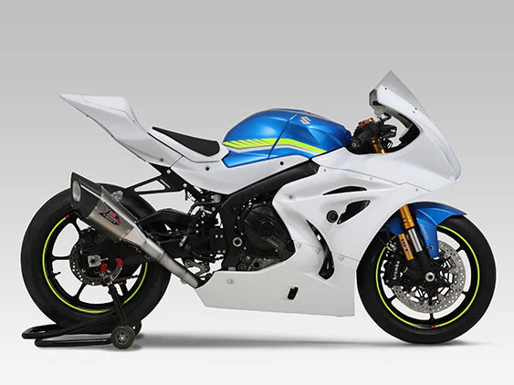 Yoshimura GSX-R1000/R 17-25 Race R-11sq Titanium Full Exhaust, W/ Titanium Muffler