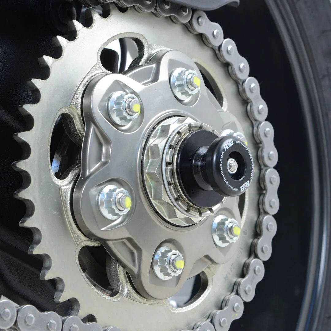 R&G Racing Rear Axle Slider Swingarm Protector For Panigale 1199 1299 V4 V4S V4R