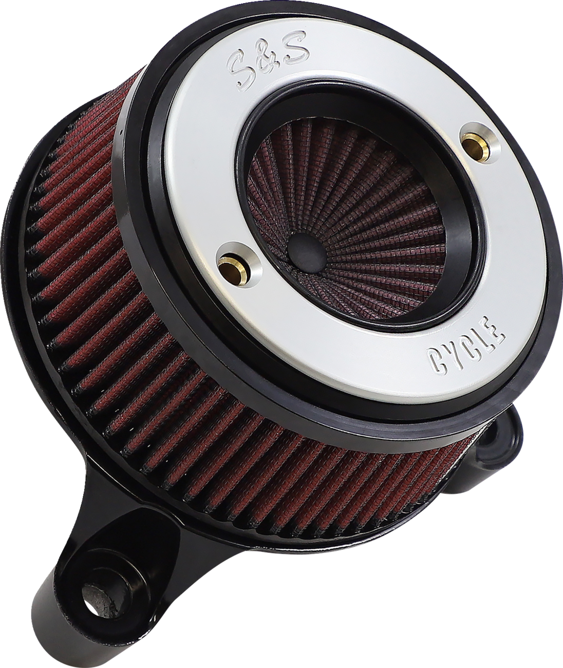 S&S Cycle Air Stinger Stealth Air Cleaner Kit - Chrome Ring