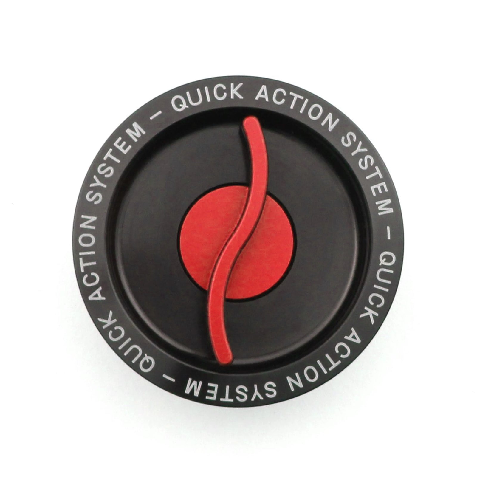 TWM Replacement Fuel Filler Center Cap for Quick Action Gas Cap in Red - CAP.01.R