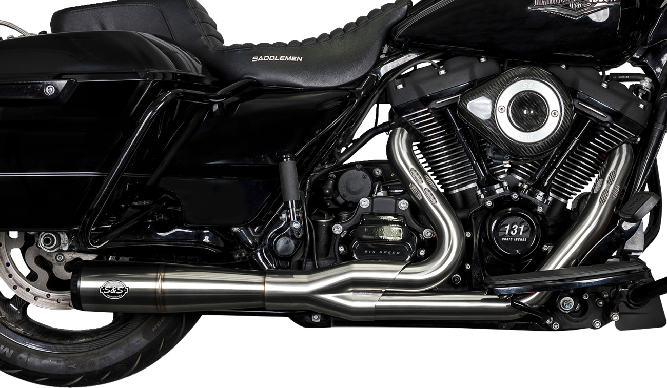 S&S Cycle 2-Into-1 Diamondback Exhaust System