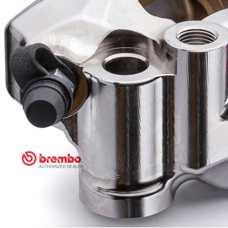 Brembo Racing GP4 RX CNC Nickel Plated Calipers - 100mm