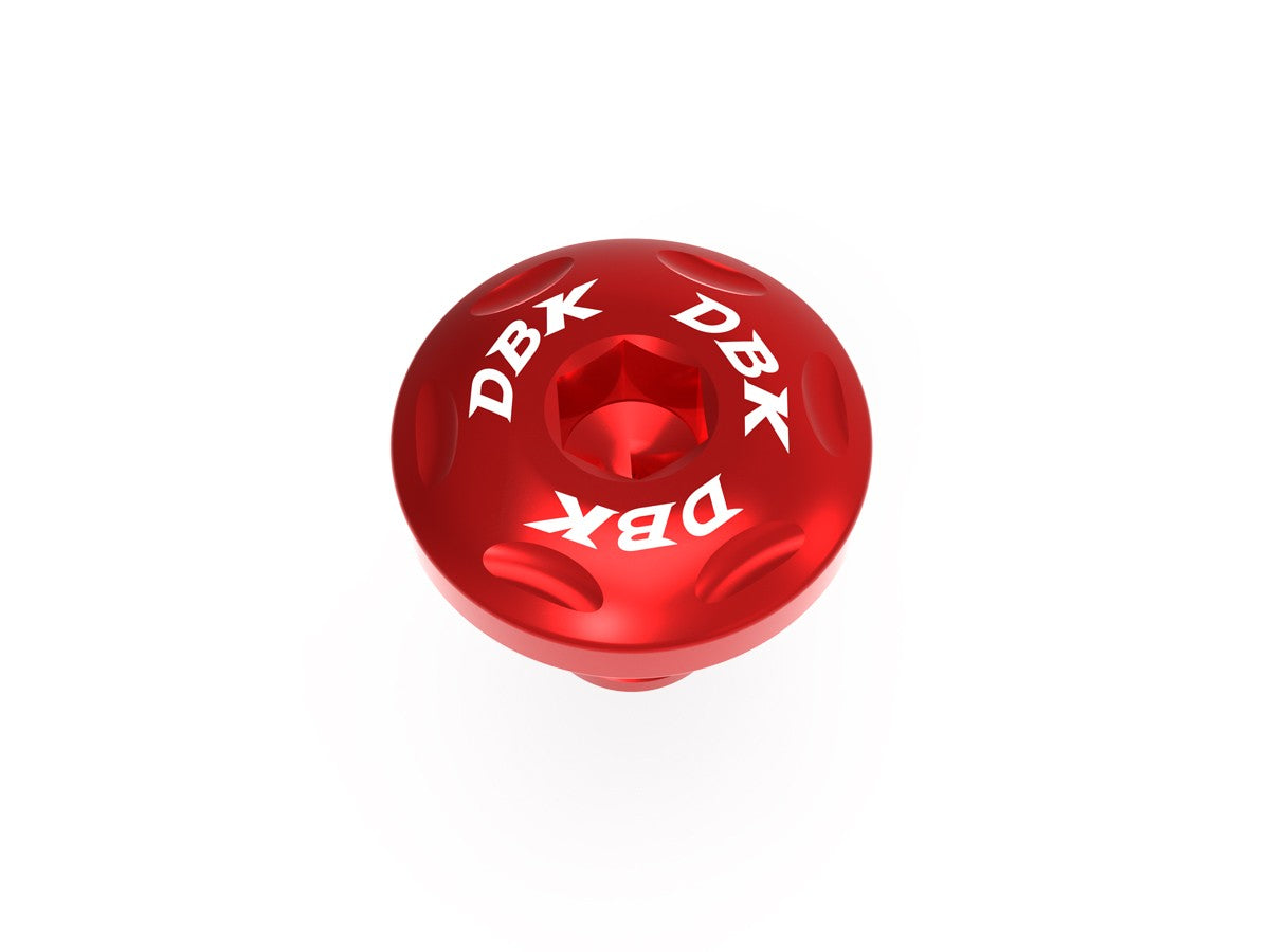 Ducabike DBK VITE15 M10 RH Thread Rearview Mirror Plug - RED