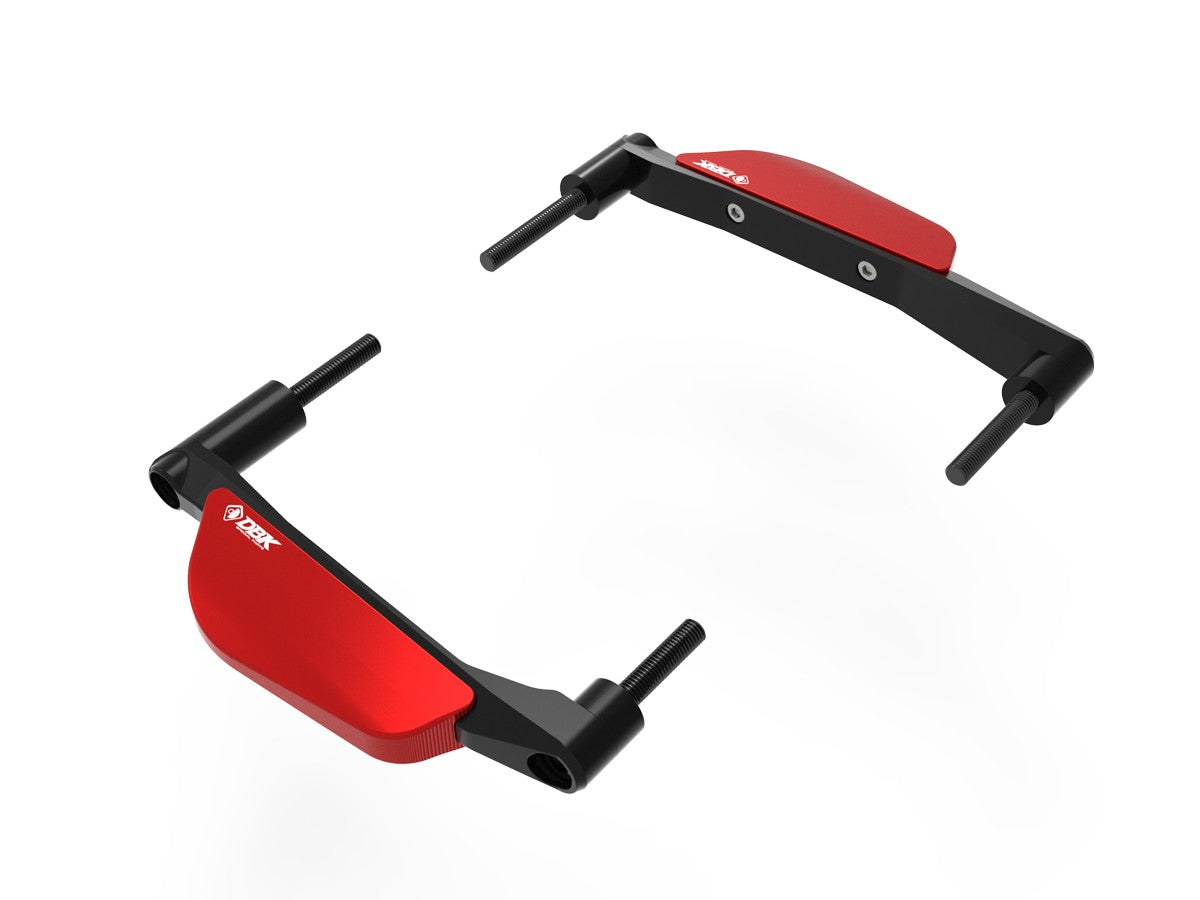 Ducabike DBK Ptst01 Frame Protection Kit - BLACK-RED