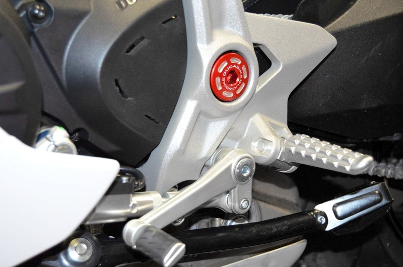Ducabike DBK TTF03 Kit Central Frame Caps - RED