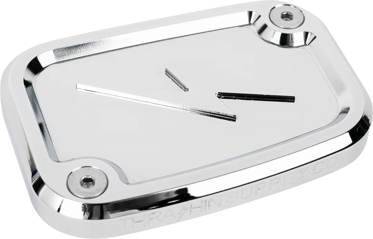 Thrashin Supply CO. Master Cylinder Cover - Brake - Front - Chrome