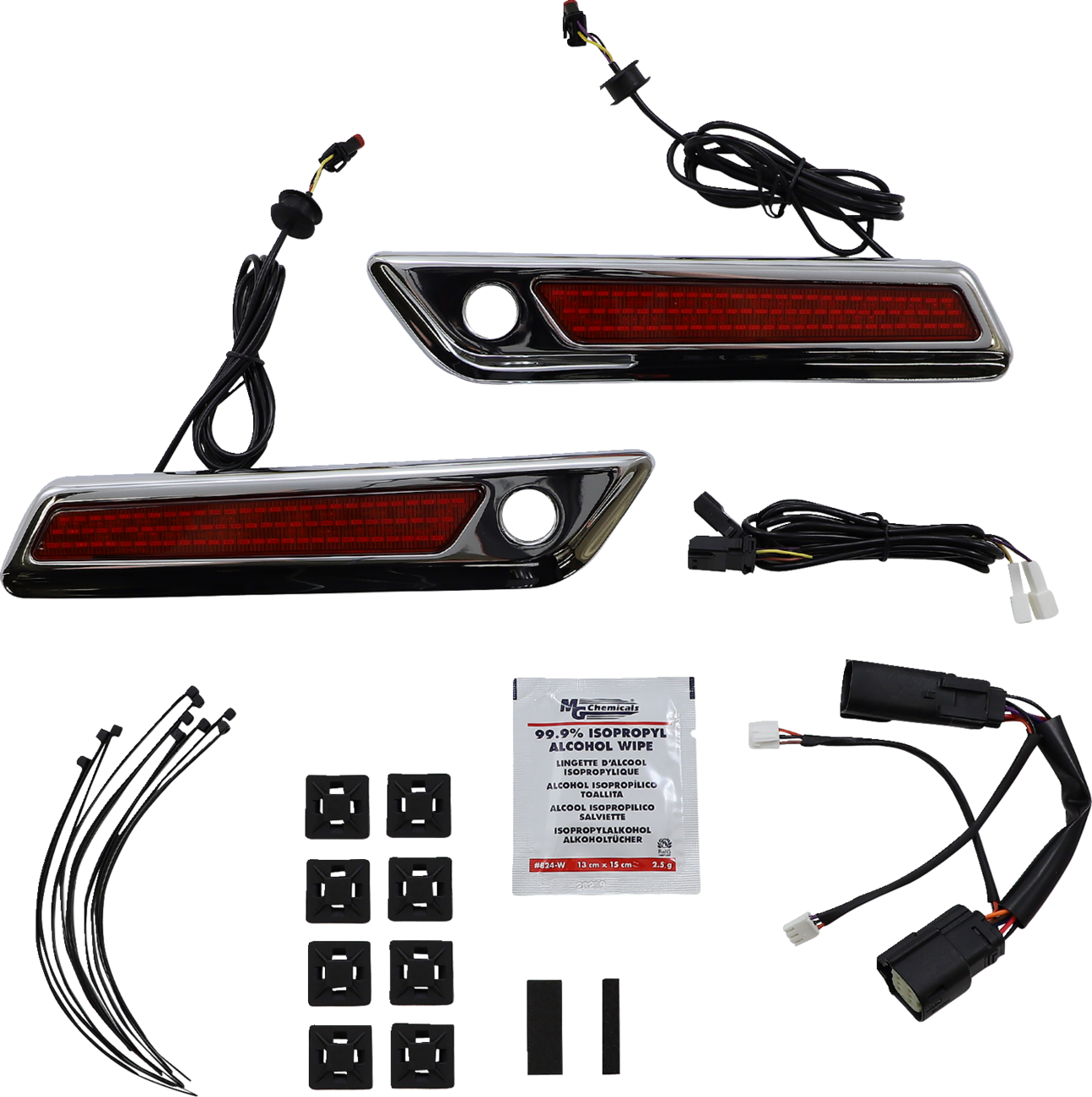 Custom Dynamics Saddlebag LED Latch Light