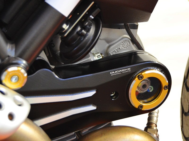 Ducabike DBK CDSCRA01 Timing Belt Cover - BLACK-GOLD