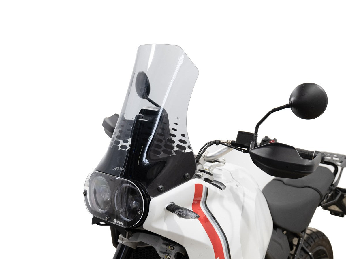 Ducabike DBK Cup25 DesertX Increased Windscreen Comfort - SMOKE