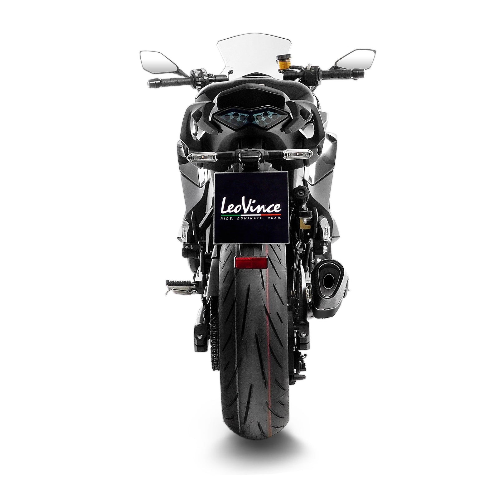 LeoVince Lv-14 R Black Edition (15639BU) - for KAWASAKI | NINJA 1000 SX/TOURER | 2020 - 2024 - image 8 of 10