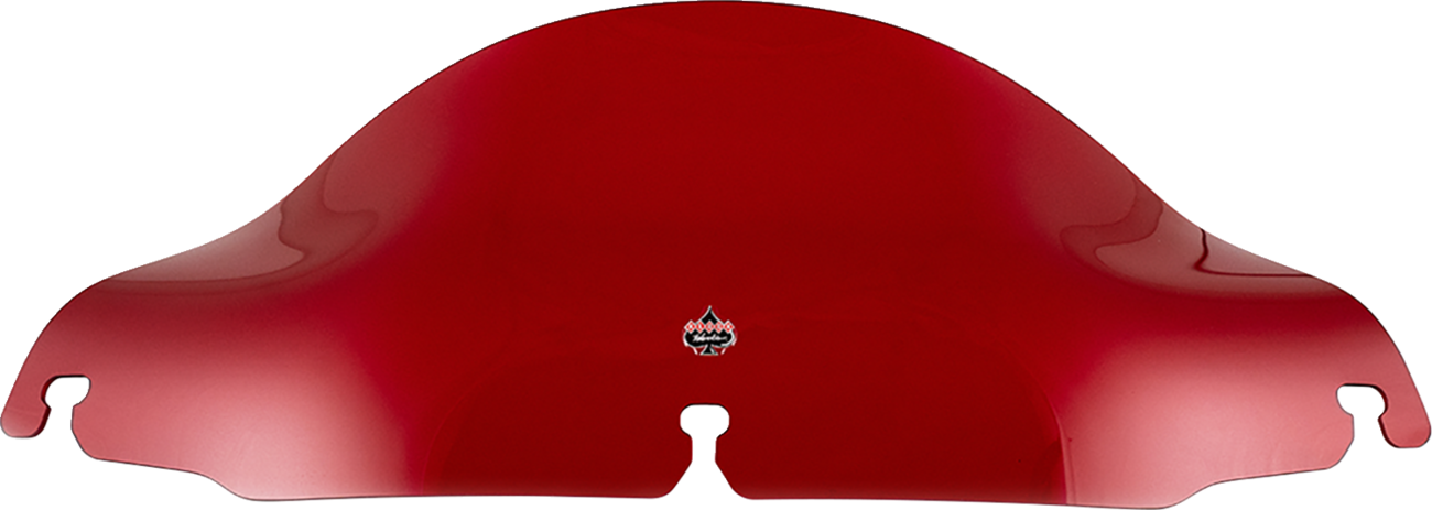 Klock Werks Kolor Flare® Windshield - 6-1/2" - Red - '96-'13 FLHT/FLHX