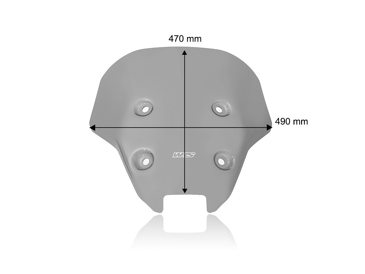 WRS Windscreen Caponord With Radar Moto Guzzi Stelvio 2024-2026