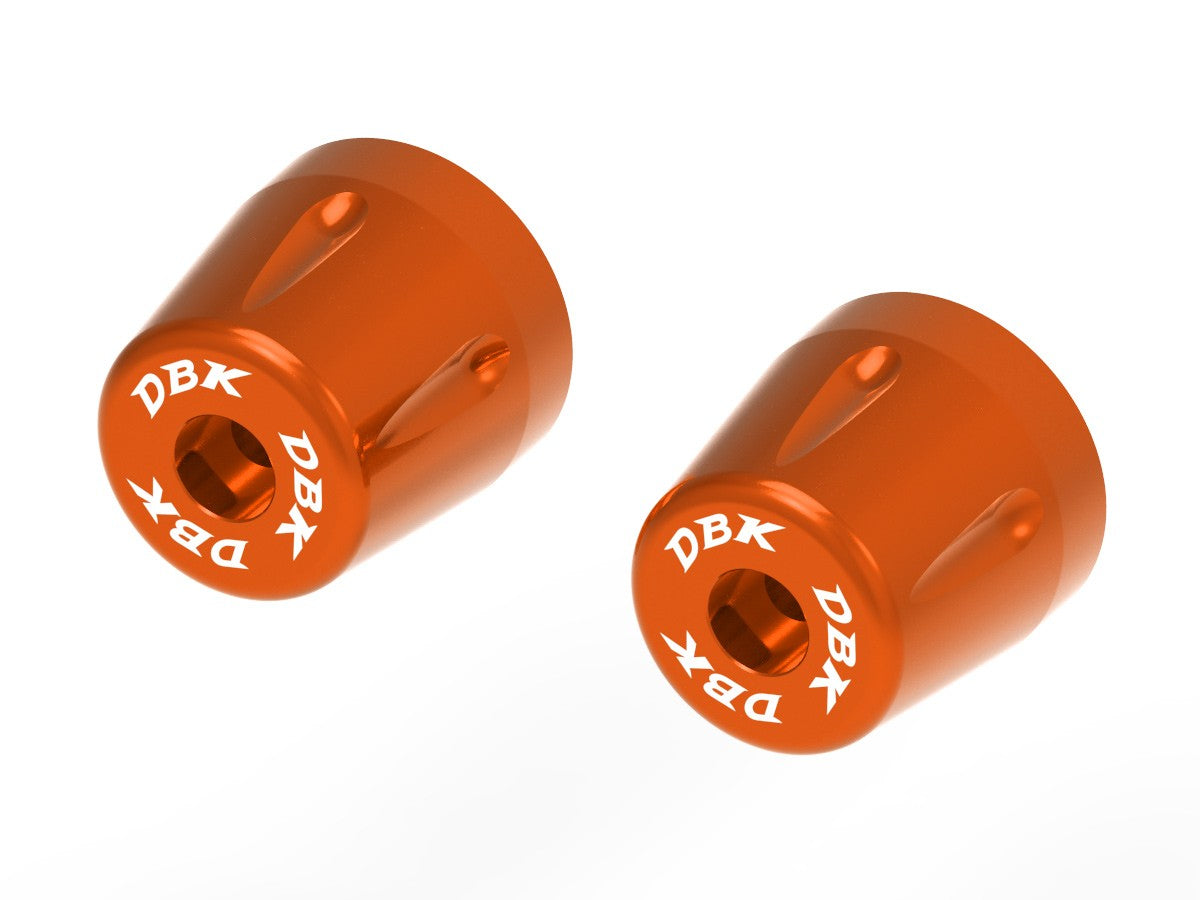 Ducabike DBK CM13 Handlebar Caps - Orange