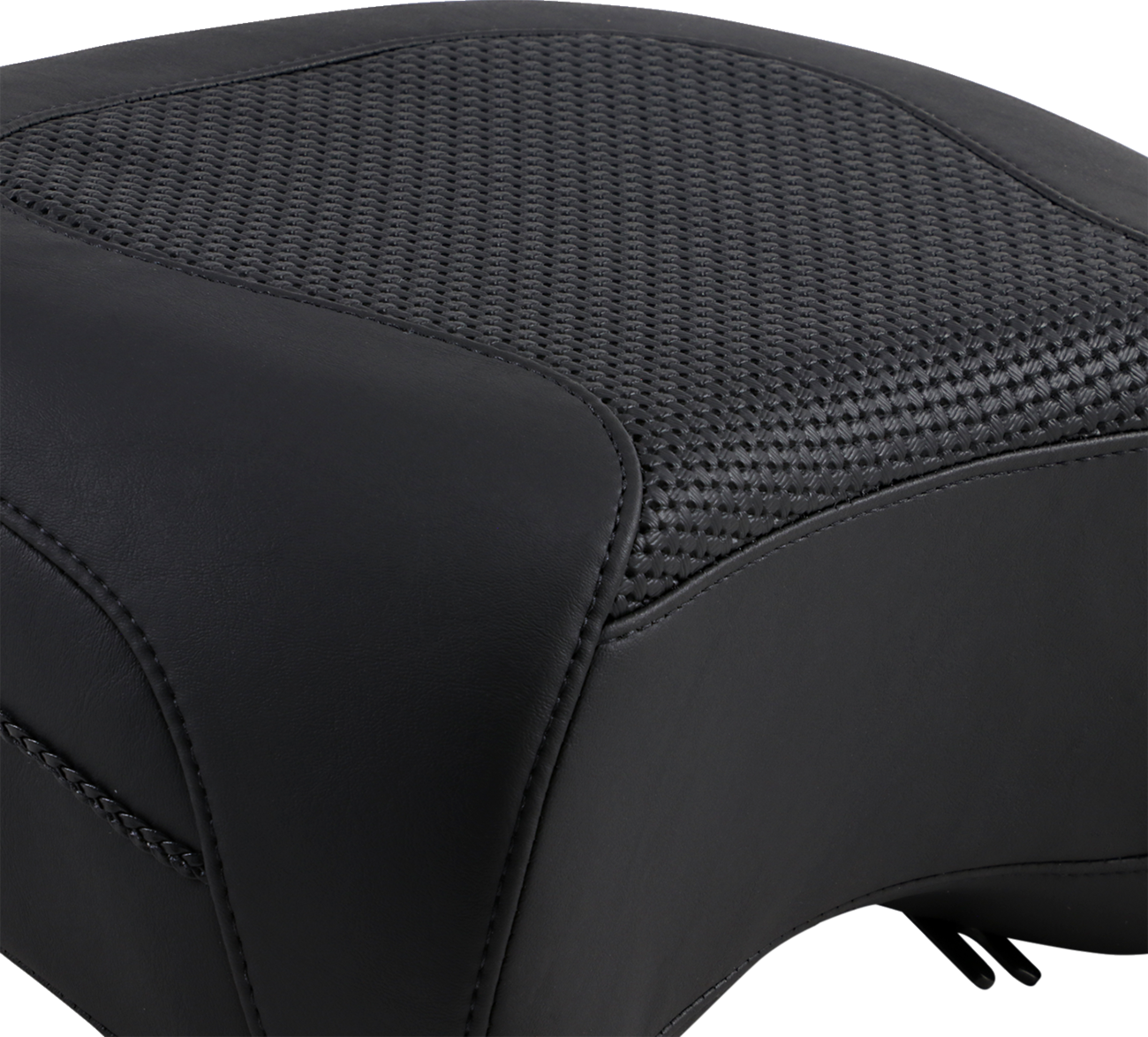 Mustang Rear Police Air Ride Seat - Textured