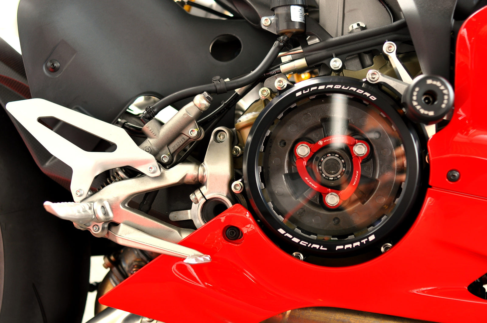 Ducabike DBK CC119901 Clear Clutch Cover Panigale - BLACK