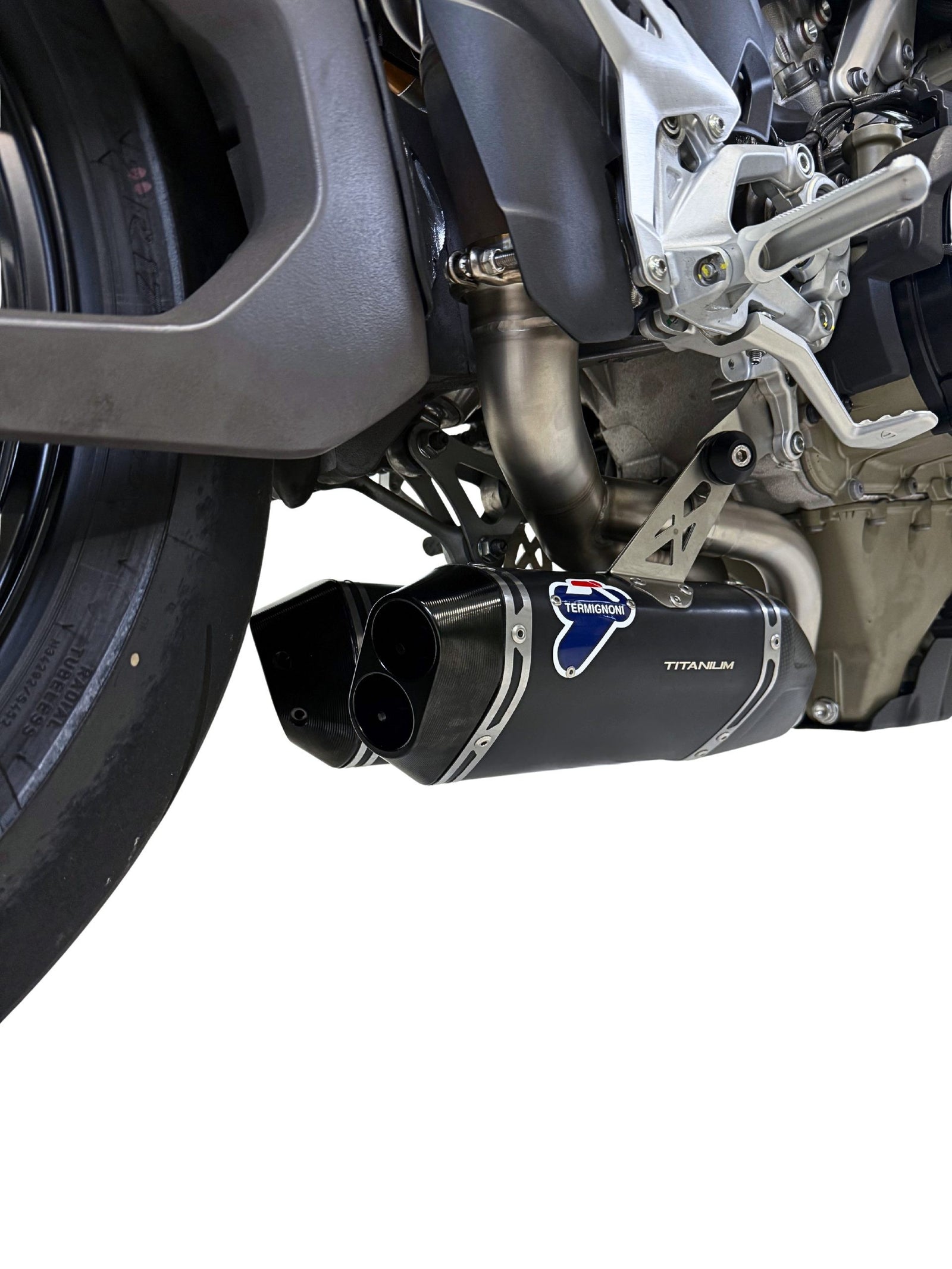 Termignoni D23509440INA Silencers Black Panigale V4/Streetfighter V4 MY25