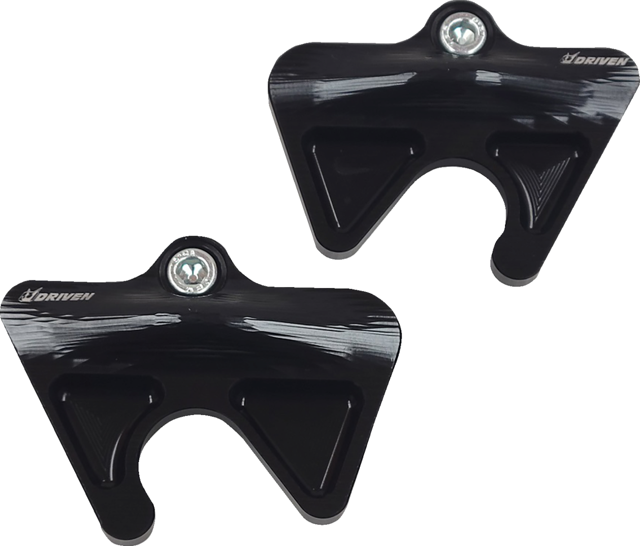 Driven Racing GP Lifters For Spooled Bikes - 6 MM - Black Anodized - Aprilia/Triumph/Yamaha