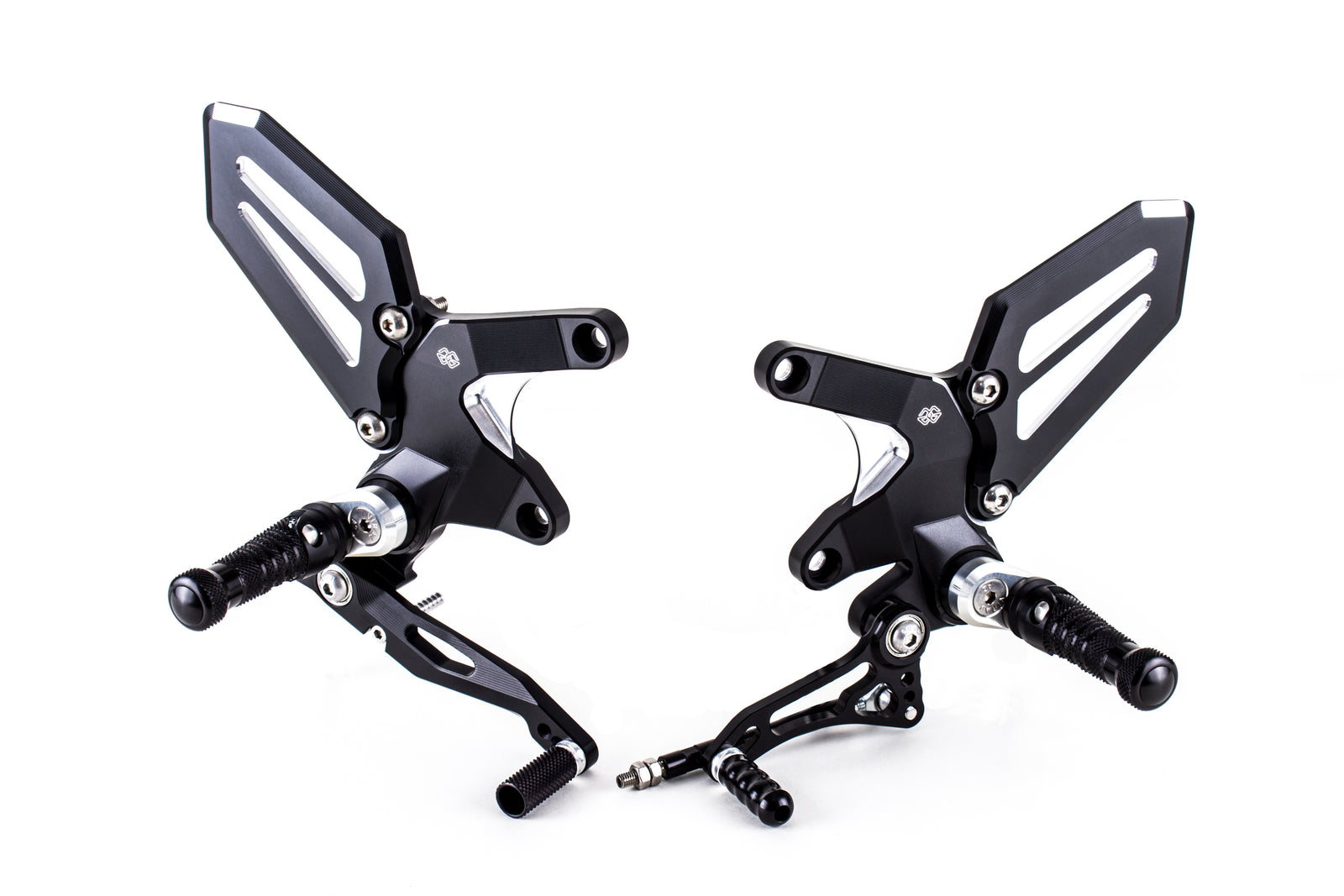 Gilles Tooling Footrest System RCT10GT Black-Silver