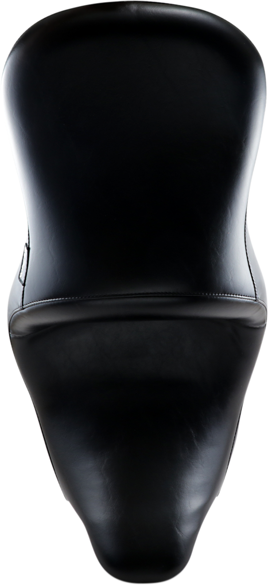Le Pera Maverick Up-Front Seat - Without Backrest - Smooth - Black - FL '08-'23