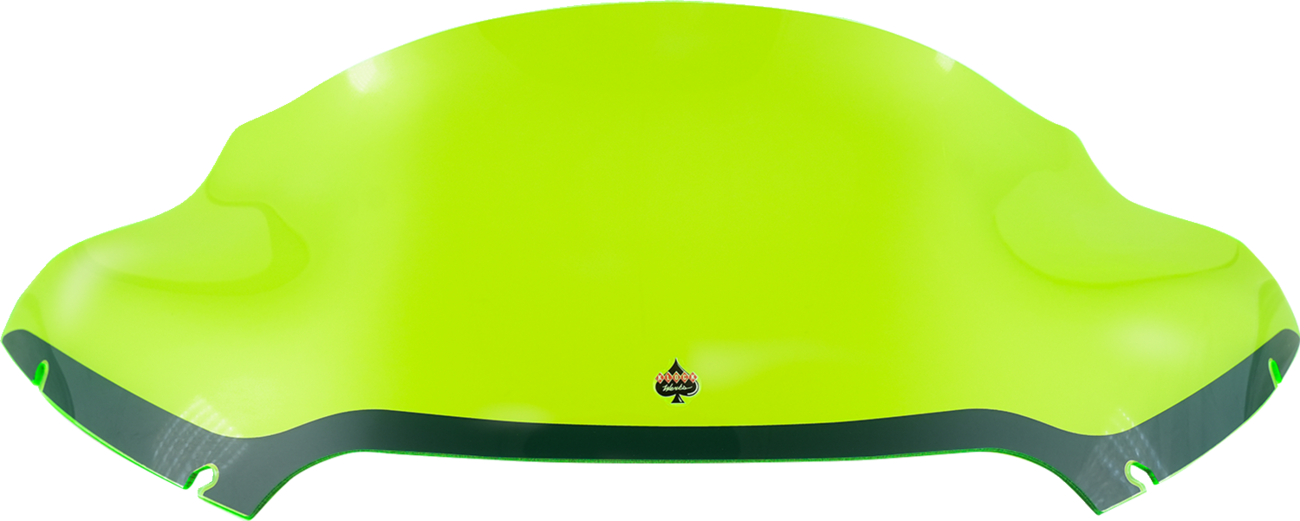 Klock Werks Ice Flare® Windshield - 9" - Green Ice - '15-'25 FLTR