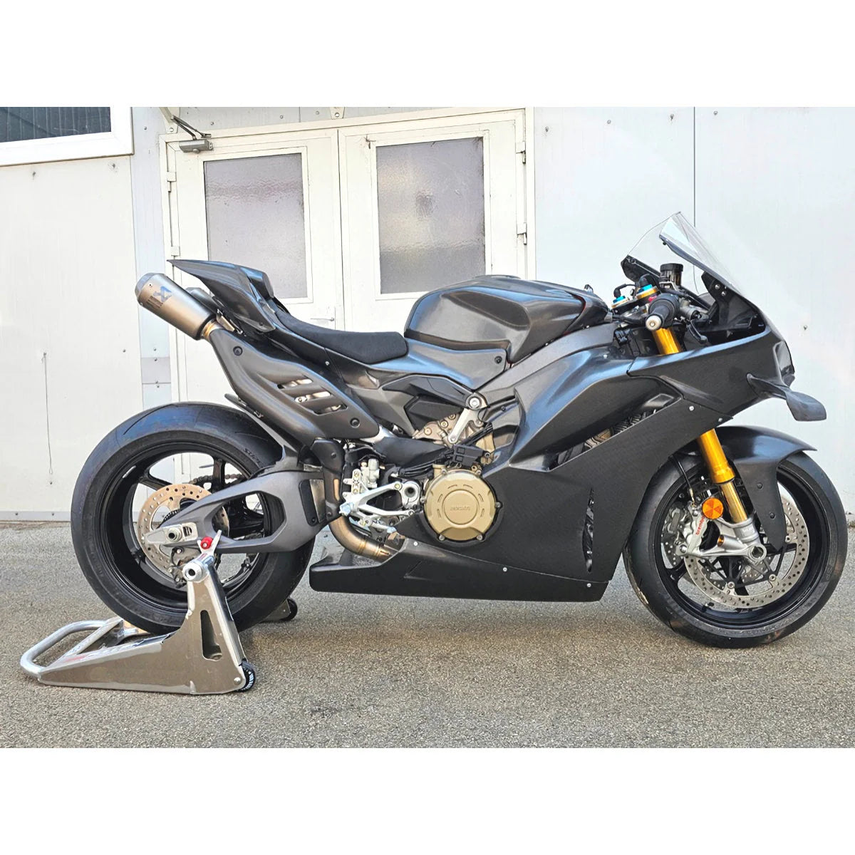 Fullsix Carbon Fiber Race Fairing Kit For Panigale V4 V4S Tricolore