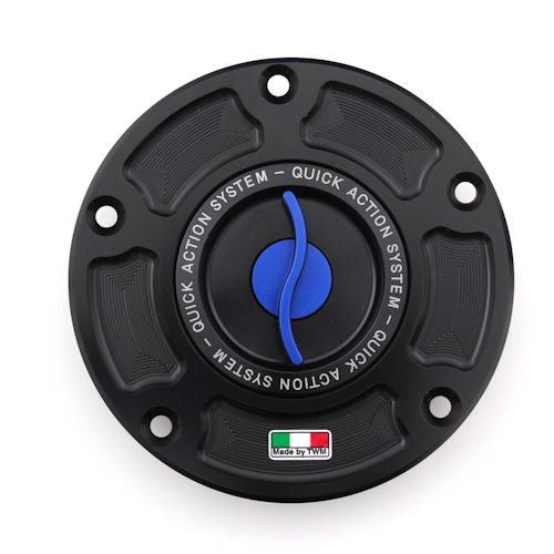 TWM Quick Action CNC Aluminum Gas Cap for Streetfighter V4 V4S