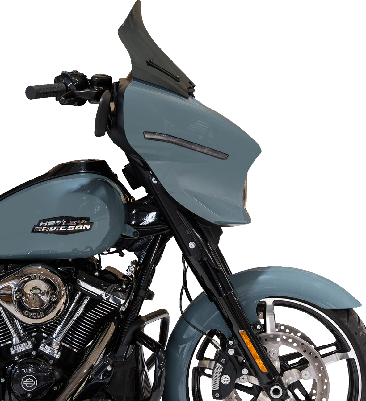 Klock Werks Flare® Windshield - 12" - Dark Smoke - FLHX