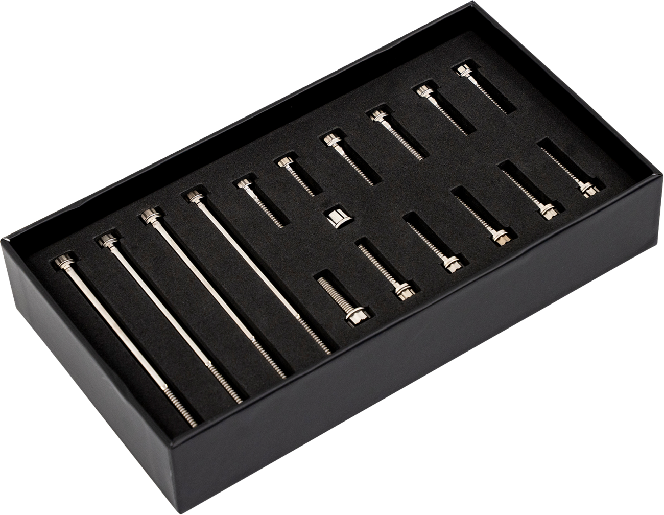 Trask Bitchin' Bolts Hardware Kit - Titanium - M8 - Primary Cover
