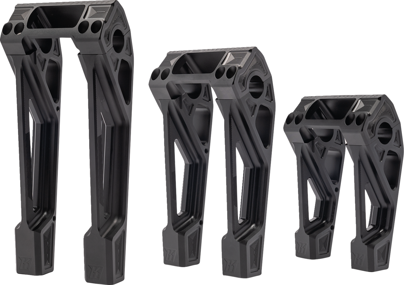 Kodlin USA Fastback Risers - 10" - Black