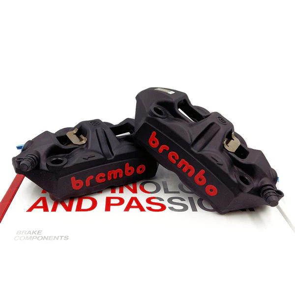 Brembo Racing M4 Black Cast Monoblock Front Calipers For S1000RR