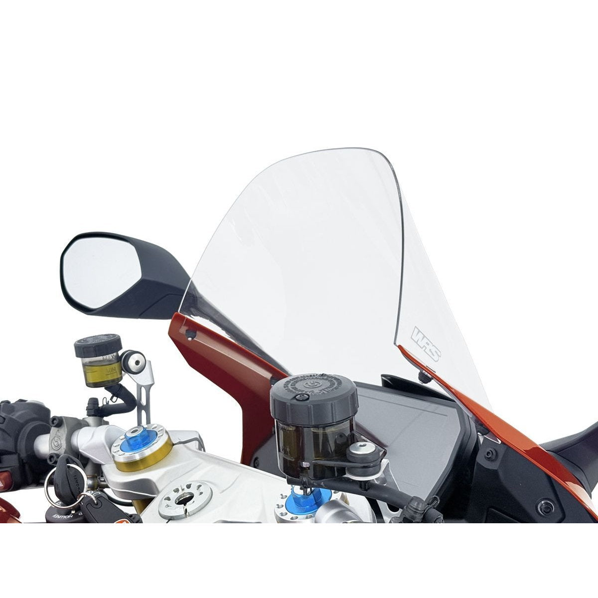 WRS Double Bubble Tall Racing Windscreen For Panigale V2 V2S 2025