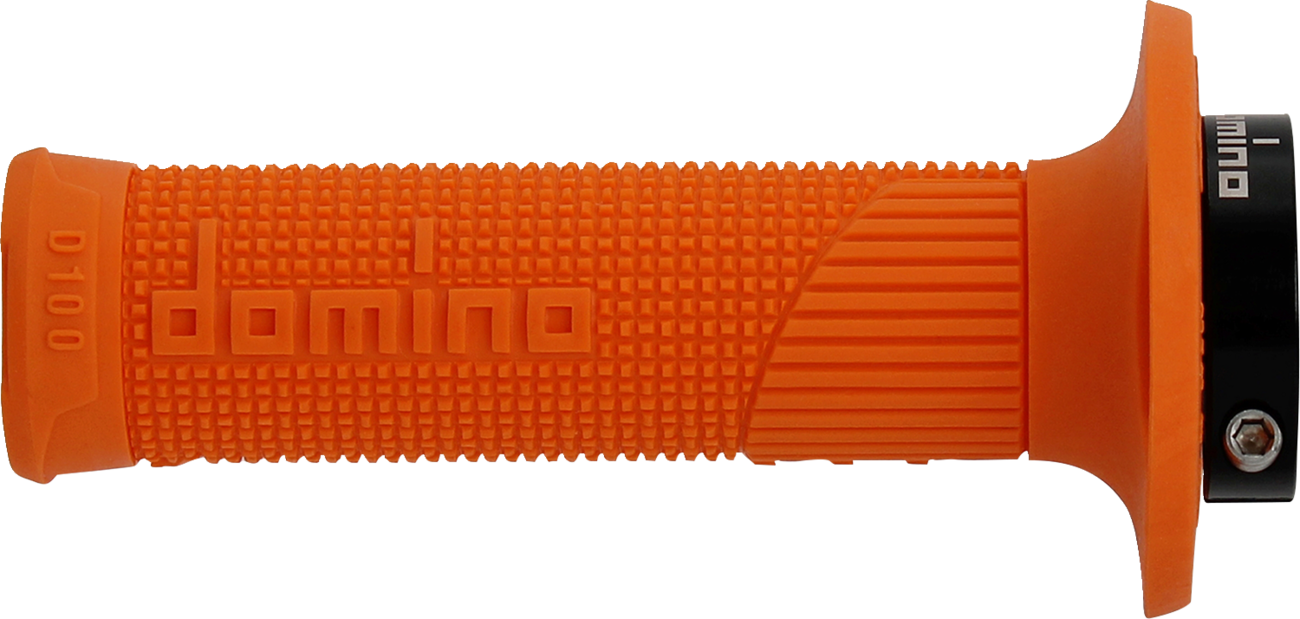 Domino D100 D-Lock Grips - Orange