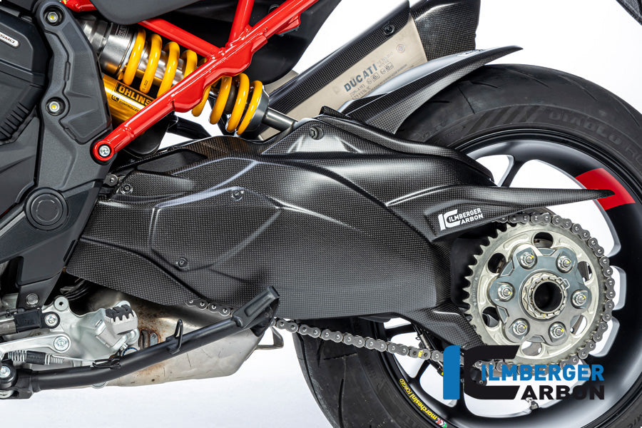Ilmberger Carbon Swingarm Cover With Chainguard Matt MTS/PP/RS