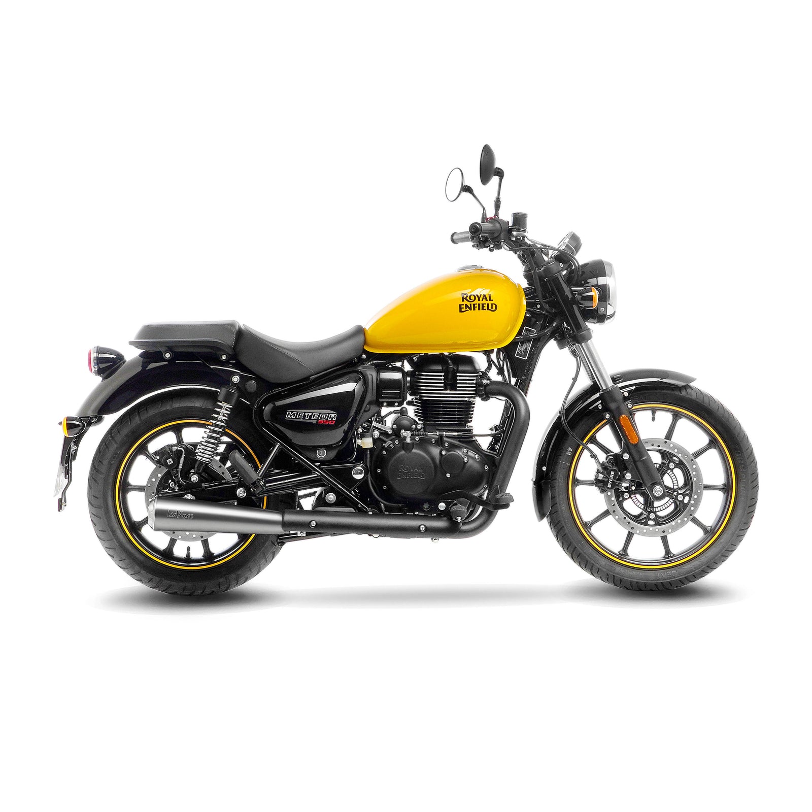 LeoVince Classic Racer (15008U) - for ROYAL ENFIELD | METEOR 350 | 2021 - 2024 - image 1 of 6
