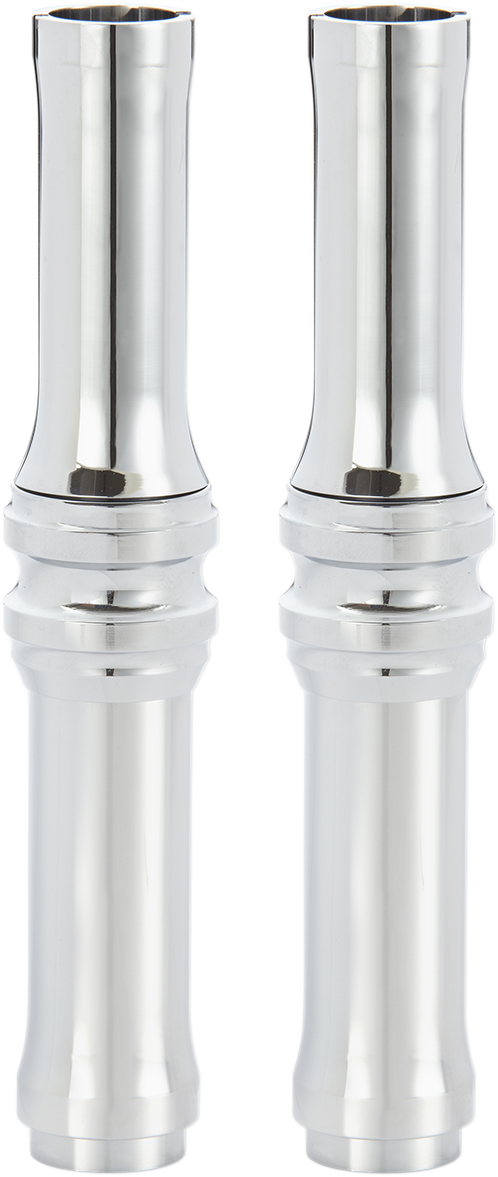 Arlen NESS Pushrod Tube Cover Kit - 10 Gauge® - Chrome - M8