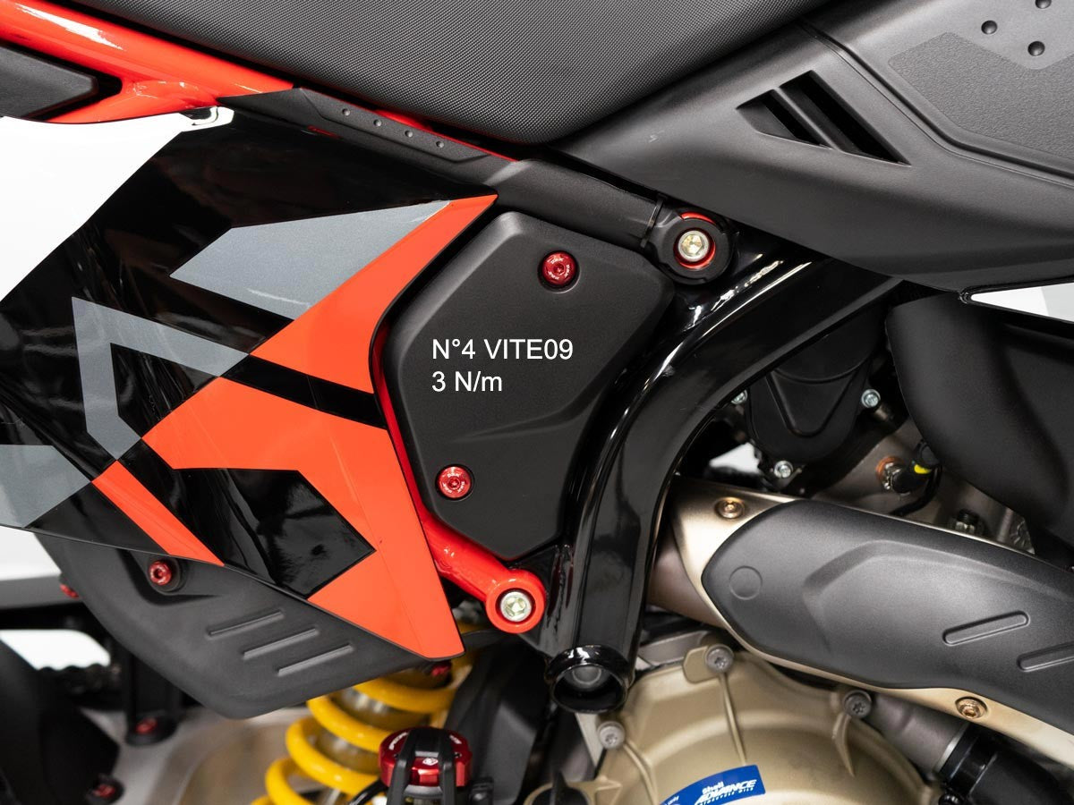 Ducabike DBK KVT80 HM 698 Frame Panels Screw Kit