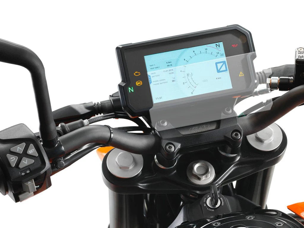 Shieldotron KTM Duke 125 / 390 2017+ Instrument Cluster Screen Protector